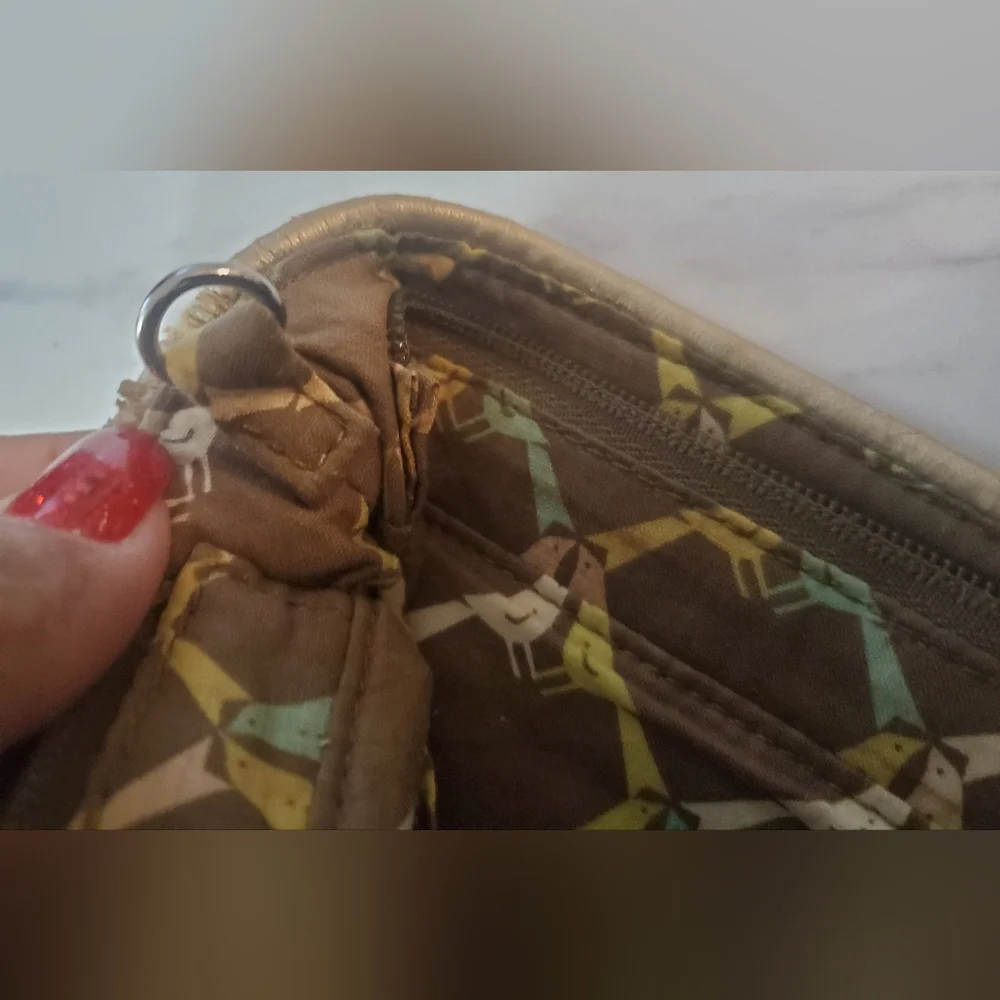 Vera Bradley Retired Folkloric Clutch/Wristlet